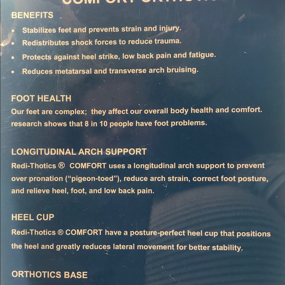 Redi-thotics Orthotics NEW - Picture 5 of 5